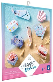 Janod Atelier Mini Kreatívna sada Origami papierové skladačky Magický oceán od 7 rokov