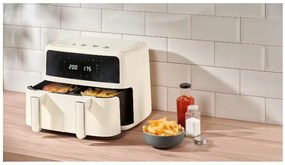 Silvercrest®  Teplovzdušná fritéza Retro 1973 Shlfd 2600 B1, béžová  (100392748)