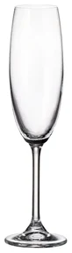 Crystal Bohemia Poháre na sekt COLIBRI 220 ml, 6 ks