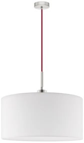 Eglo - LED  Luster na lanku TUNJA 1xE27/60W/230V biela