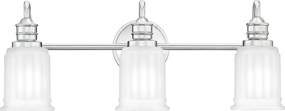 Quoizel QZ-SWELL3-PC-BATH-LED Kúpeľňové nástenné svietidlo SWELL 3xG9/3W/230V IP44 chróm