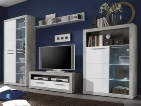 Obývacia stena Stone, s osvetlením%