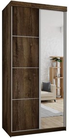 Skriňa Top 23 Plus 100 Tmavý jaseň