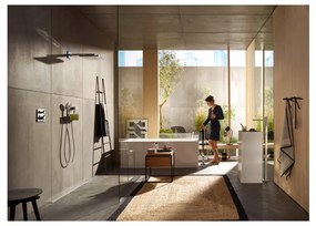 Hansgrohe Raindance E, hlavová sprcha 300 1jet EcoSmart so sprchovým ramenom, chrómová, HAN-26239000