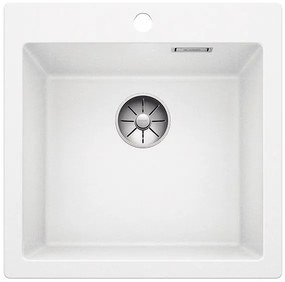 Blanco Pleon 5, silgranitový drez 515x510x220 mm, 1-komorový, biela, BLA-521672