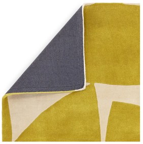 Okrovožltý ručne tkaný koberec z recyklovaných vlákien 200x290 cm Romy – Asiatic Carpets