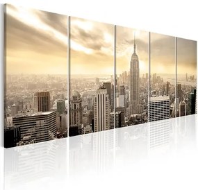 Obraz - New York: View on Manhattan Veľkosť: 200x80, Verzia: Na talianskom plátne