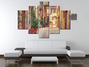 Gario Obraz na plátne Stará cestička v Toskánsku Veľkosť: 160 x 80 cm