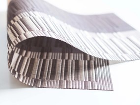 Prestieranie Deluxe 30 × 45 cm – Majda pruhy hnedo-béžové