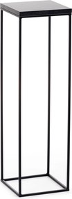 STOJAN NA KVETINÁČ SIMPLE 80X24X24 CM ČIERNA