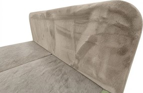 Čalúnená posteľ boxspring FORENA 180x200 cm béžová Matrac: Bonell pružinová matrac