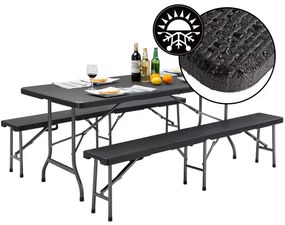 InternetovaZahrada Pivný set Malmö - čierny