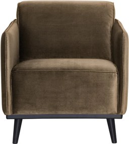 BePureHome Statement pohodlné kreslo - Sivohnedá
