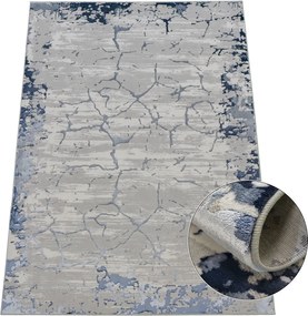 Koberec Allianz 6308 NAVY – námornícka modrá, obdĺžnikový Rozmer: 120x180 cm