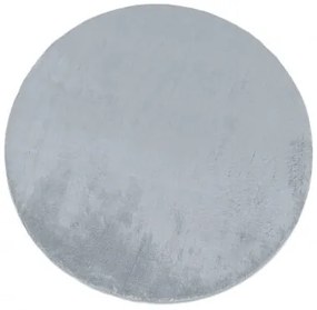 Koberec MELLOW - svetlo sivý kruh