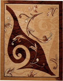 TA Koberec 5442A HNEDÝ ATLAS PP Rozmer: 160x220 cm