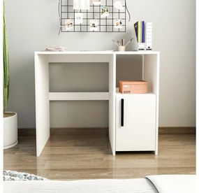 PC stolík Kankan (biela). Akcia -18%. Vlastná spoľahlivá doprava až k Vám domov. 1088769