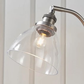 Endon 91740 - Stolná lampa HANSEN 1xE14/40W/230V matný chróm