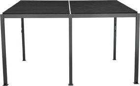 Pultová bioklimatická pergola s lamelami 3 x 4 M