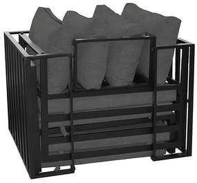 Autronic BONTEC Záhradná zostava, kov, látka, sivá, AZ-L1761 GREY Farba: Šedá