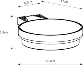 Markslöjd 108952 - LED stmievateľné solárne nástenné svietidlo FRAME LED/2W/4000 mAh IP44