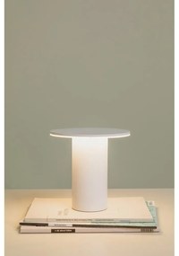 Biela LED stmievateľná stolová lampa (výška 18 cm) Fungo – Remember