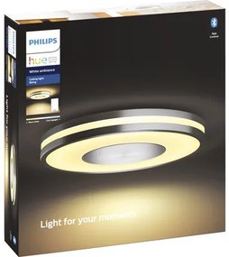 LED stropné svietidlo Philips HUE 8719514341111 Being 22,5 W 2400lm 2200-6500K strieborné s diaľkovým ovládaním