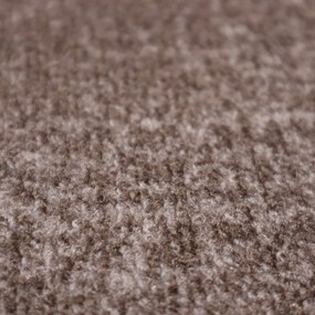 Associated Weavers, Metrážny koberec Bruno brown, na mieru, šíře 4m, hnedá, filc, chodba / predsieň