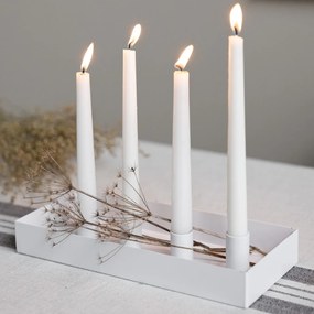 Storefactory Magnetický adventný svietnik Sund White