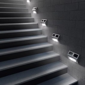 InternetovaZahrada Solárna nástenná LED lampa