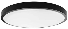LED Kúpeľňové stropné svietidlo LED/24W/230V 4000K IP44 pr. 29,5 cm čierna
