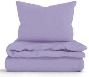 Francúzske bavlnené obliečky Renforcé – Jasmine fialová