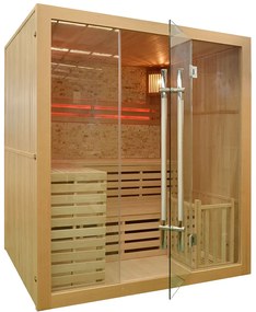 M-SPA - Suchá sauna s pieckou 180 x 160 x 200 cm 6 kW