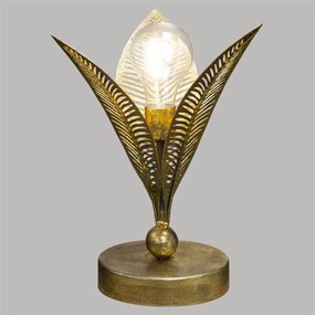 Dekoratívna LED stolná lampa Leaf 24,5 cm