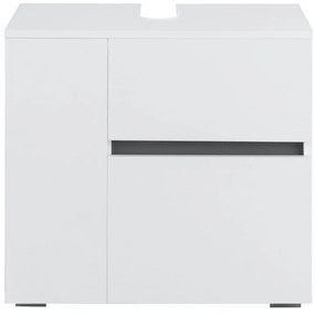 Biela umývadlová skrinka Støraa Wisla, 60 x 55 cm