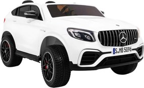 Ramiz Mercedes GLC 63S detské auto Biele SUV + pohon 4x4
