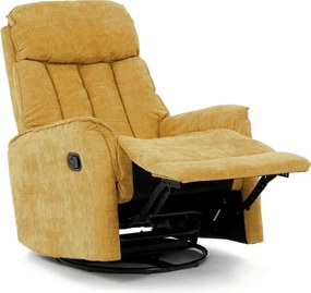 Polohovacie kreslo žlté TV-H9327 YEL2