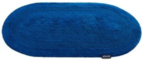 Kúpeľňový koberček Javo Cotton tmavotyrkysový ovál