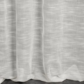 ZÁCLONA NA KRÚŽKOCH ASTERA 140X250 CM KRÉMOVÁ