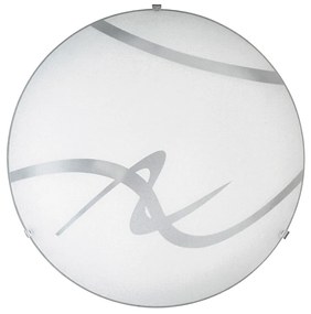 RABALUX Stropné / nástenné svietidlo SOLEY, 2xE27, 60W, 40cm, okrúhle, šedé