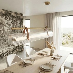 Toolight Rea, Stropné svietidlo LED APP1796-CP Brush Gold, OSW-56300