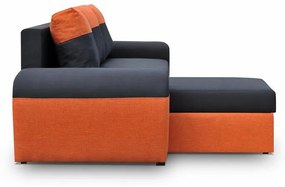 Moderná sedacia súprava Moreton, Oranžová