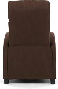 Polohovacie kreslo hnedé TV-W3397 BR2