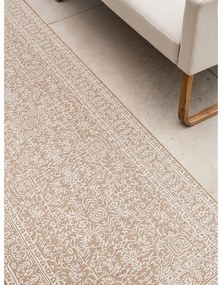 Vnútorný a vonkajší behúň v béžovej a slonovinovej farbe 80x250 cm Duet Kona – NORTHRUGS