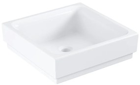 GROHE Cube Ceramic - Umývadlo na dosku 410x410 mm, PureGuard, alpská biela 3948200H