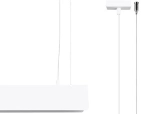 Sollux SL.1394 - LED Luster na lanku SPARK 1xG13/8,5W/230V biela