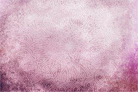 Obraz - Mandala v ružovej stene (90x60 cm)