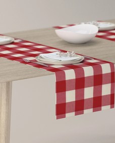 Štóla na stôl farba produktu červená látka vzorované