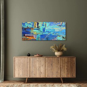 Obraz - Abstraktné olejomaľba (120x50 cm)