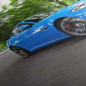 Obraz - Závodné auto (120x50 cm)